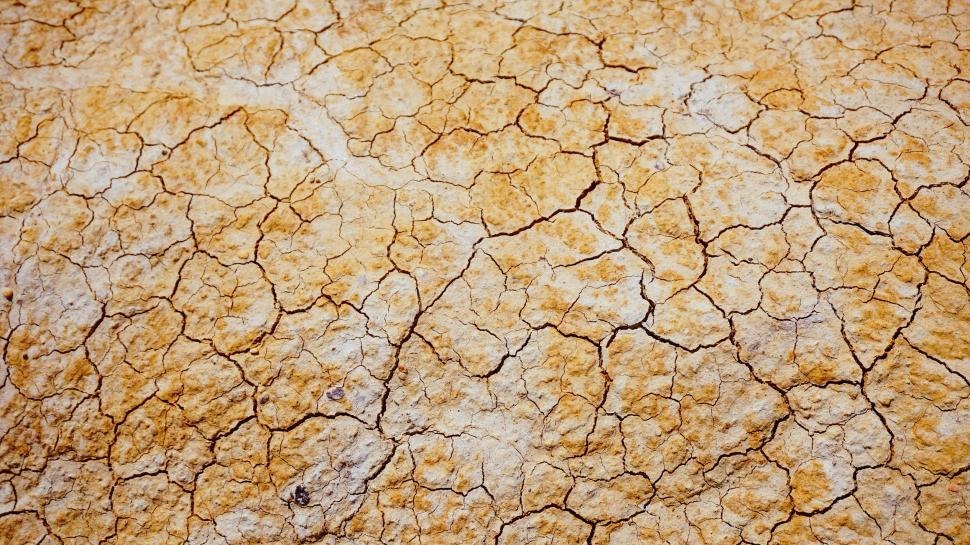 showcasing a dry ground to highlight similarities to vaginal dryness